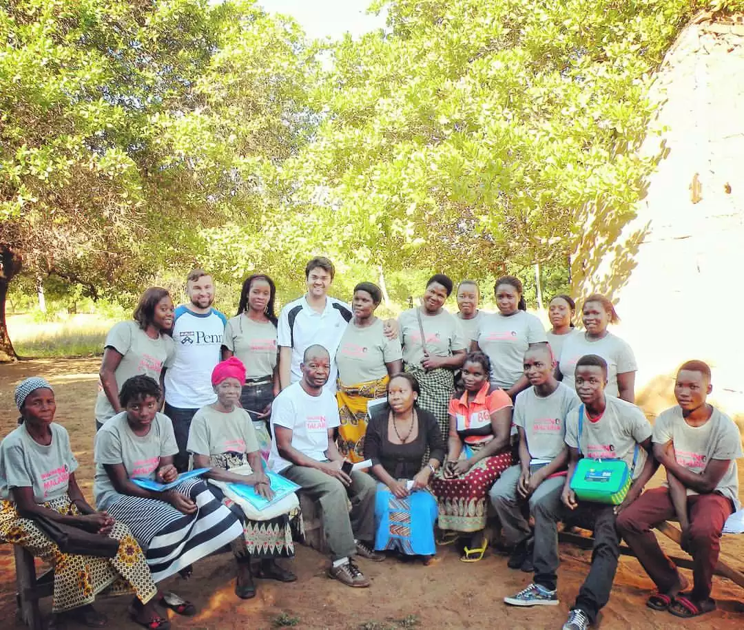 With Community Health workers, Mozambique, 2014