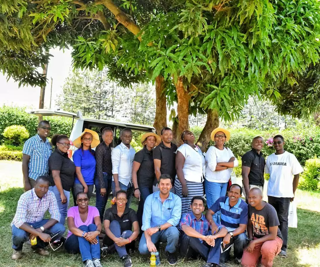 Experiential learning Farm visit for Agriculture Entrepreneurship program, Kenya, 2017