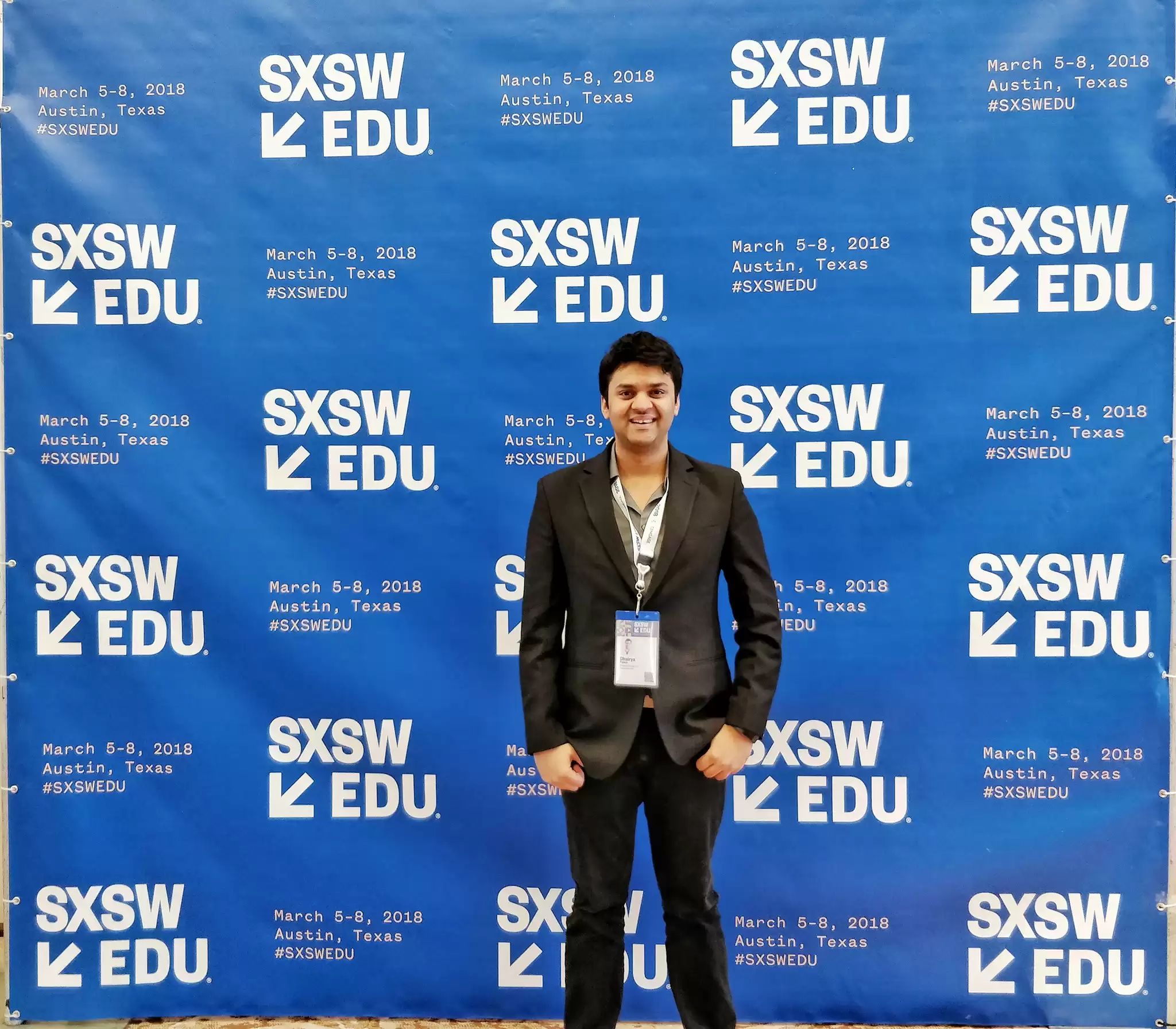 On stage at SXSW 2018 for Education stream. What a brilliant experience!