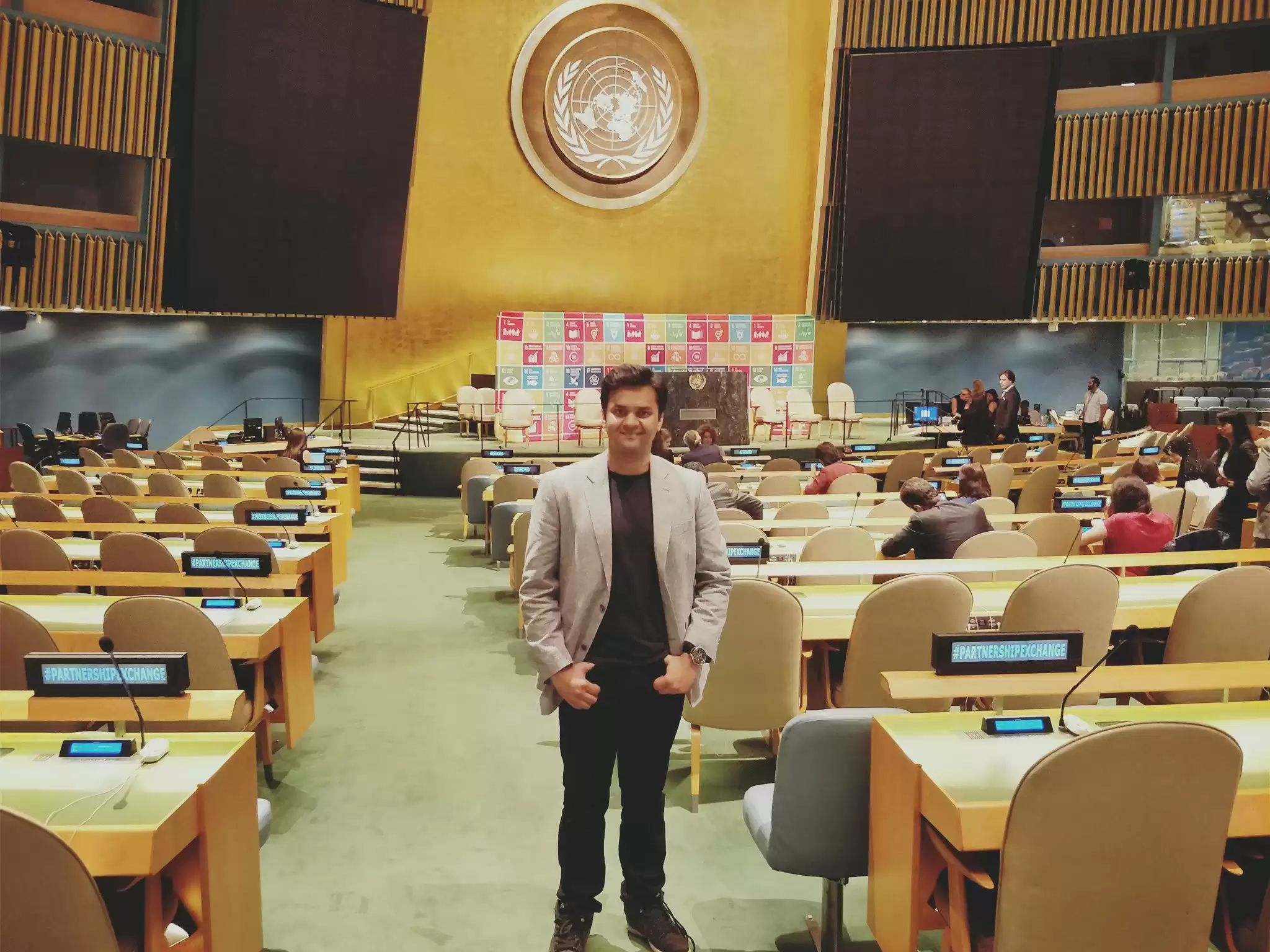 At United Nations for HLPF, 2017